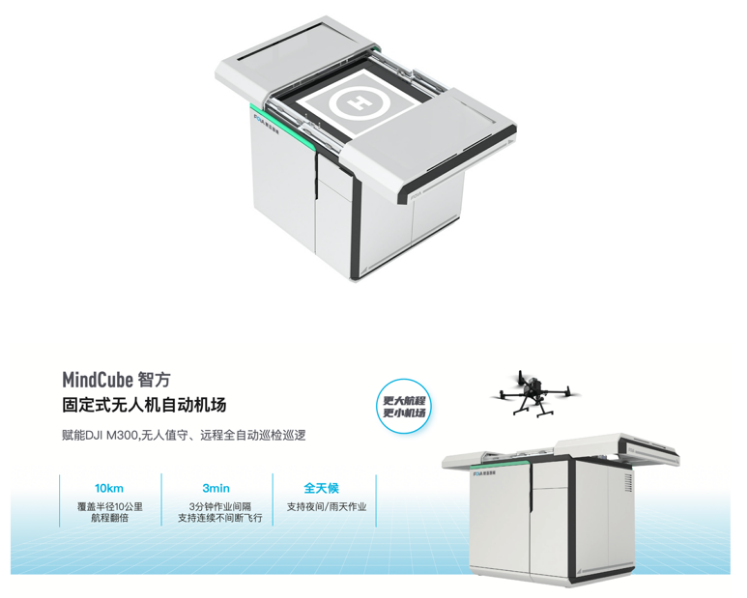 喜大普奔，復亞智能推出適配DJI-M300無人機自動機場